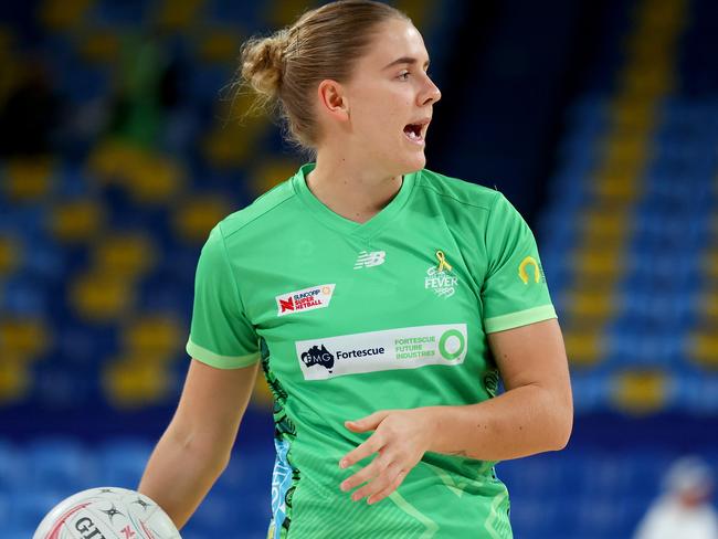 Cransberg has helped ensure Fever’s midcourt dominance. Picture: James Worsfold/Getty Images