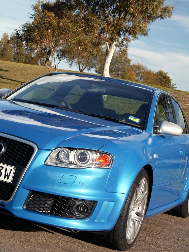 An Audi RS4 similar to the vehicle Mr X bought and put in Mr Choker’s name.