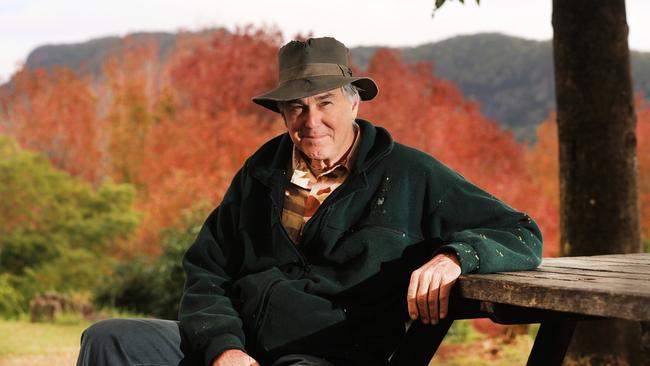 Mount Tomewin resident and organic farmer Lt Col David Freeman. Photo Scott Powick Newscorp