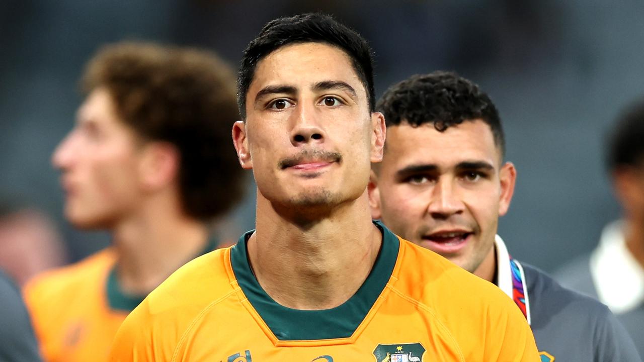 Wallabies star cleared of spinal damage but not ‘out of the woods’