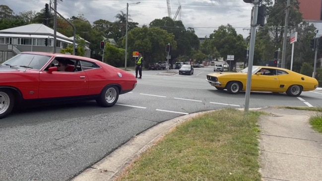 Alan Dare funeral procession