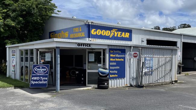 Singhs Tyre and Mechanical Byron Bay. Picture: Savannah Pocock