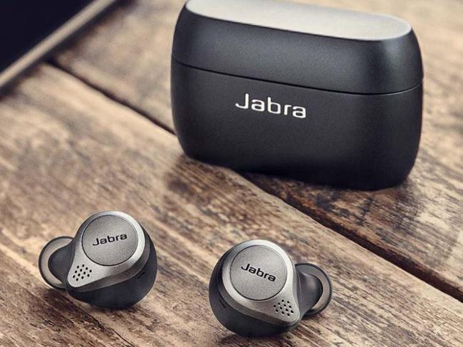 The Jabra Elite 75t wireless earbuds use four microphones to deliver clear sound.