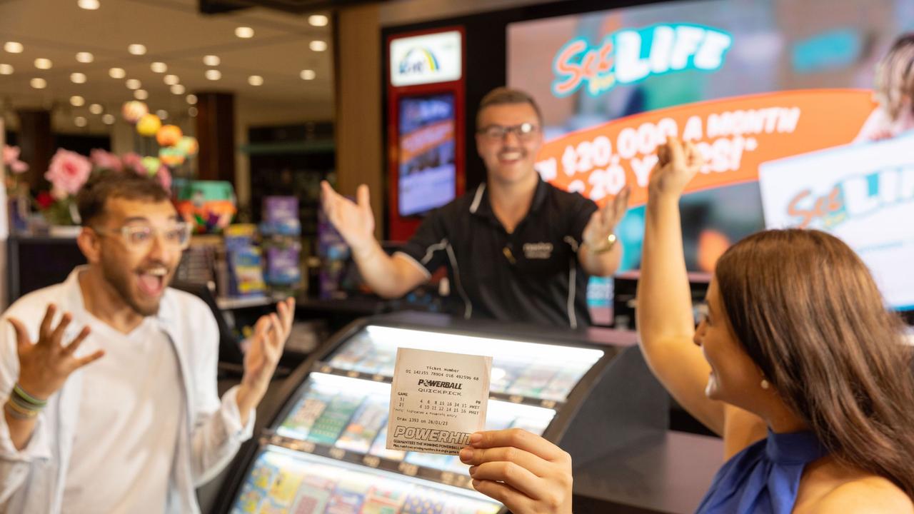 The Sydney man’s win comes after two lucky people walked away with $100m last month. Picture: Supplied