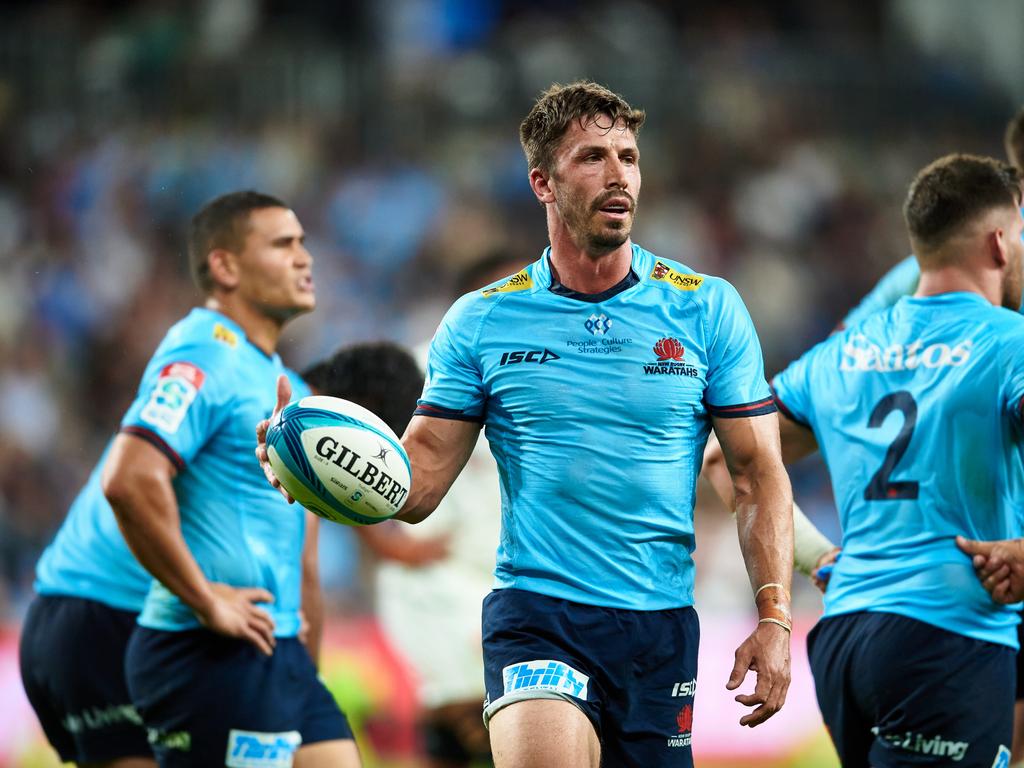 Waratahs skipper Jake Gordon has praised his side’s ‘resilience’. Picture: Brett Hemmings/Getty Images