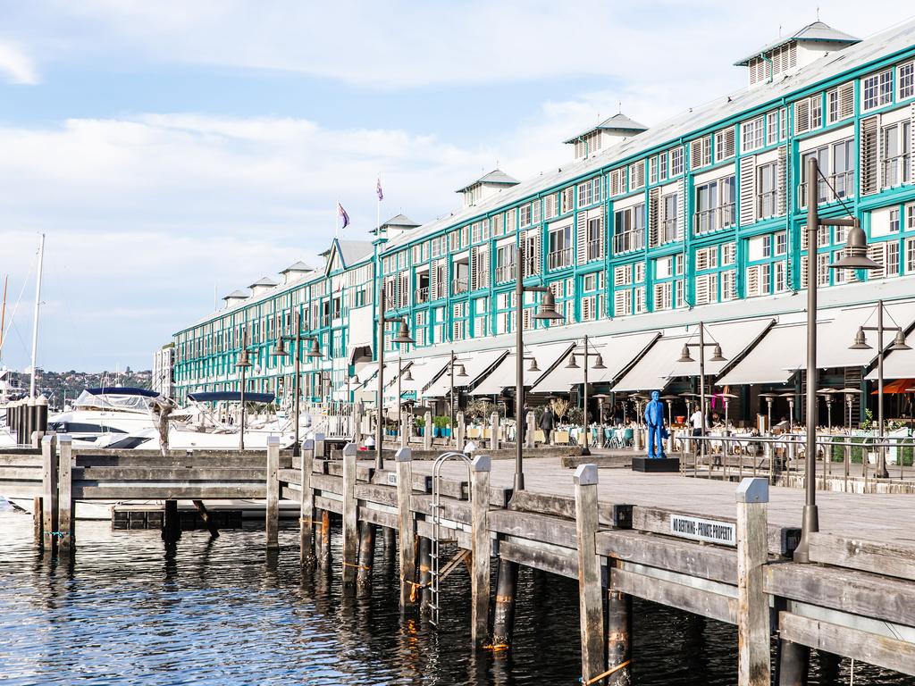 Ovolo Woolloomooloo is located on Sydney's Finger Wharf.