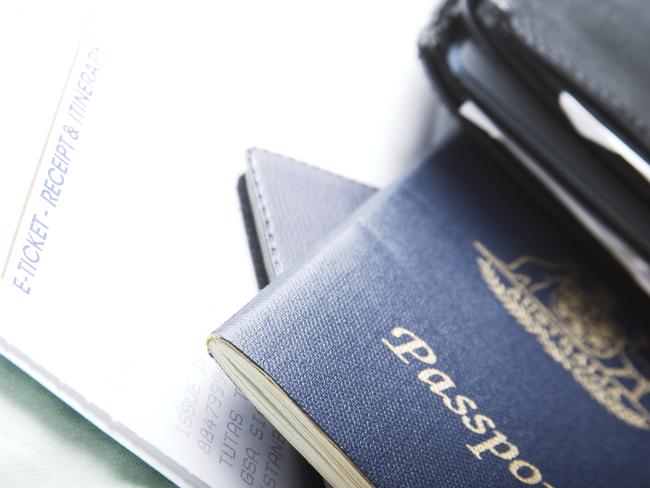 Australian passport and travel documents