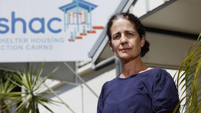 Sally Watson of Shelter Housing Action Cairns says increasing rates for short stay accommodation could encourage property owners to return properties to the long term rental market. Picture: Brendan Radke