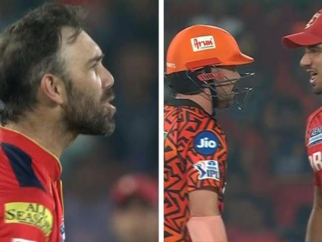 Maxwell & Stoinis CLASH with fiery Head