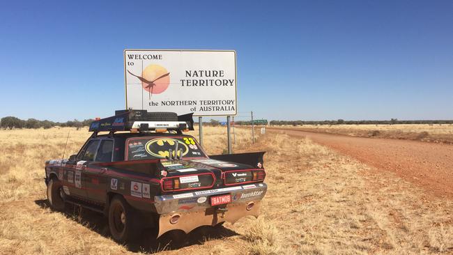 Dave Simmons will drive this 1967 Dodge Phoenix for 10 days from Bonnyrigg to Alice Springs for this year's Variety Bash.