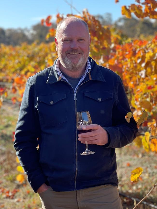 Sevenhill's chief winemaker Will Shields.