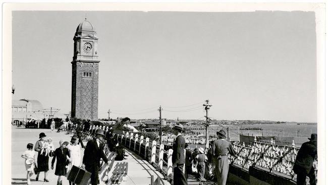 Historic Catani Clock Tower at St Kilda Foreshore