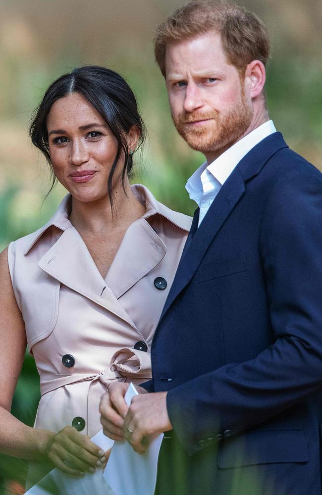 Rumours have swirled surrounding Meghan and Harry’s television venture – regardless of the format, it could potentially cause more damage than good. Picture: AFP.