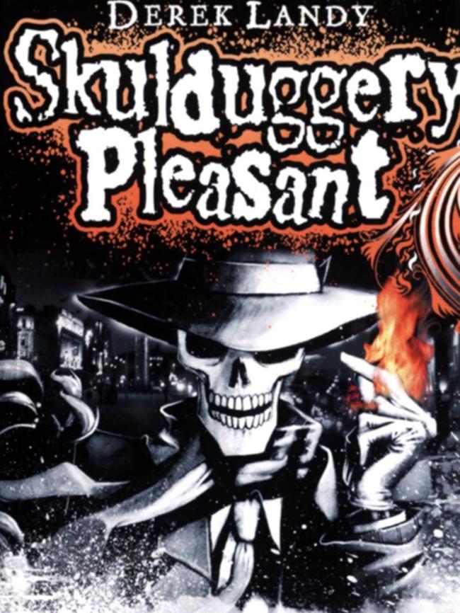 Skullduggery Pleasant, by Derek Landy.