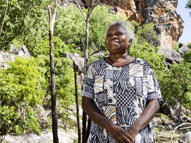 Senior Mirarr traditional owner and Kakadu resident Yvonne Margarula, pictured in Kakadu National Park, NT