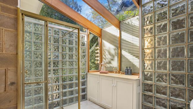 A light-filled bathroom. Supplied