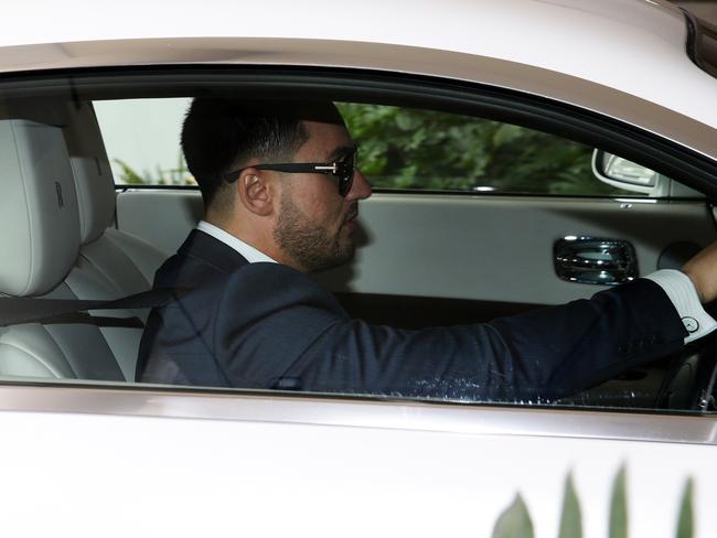 Auburn deputy mayor Salim Mehajer and other councillors attended the emergency meeting. Picture: Jonathan Ng