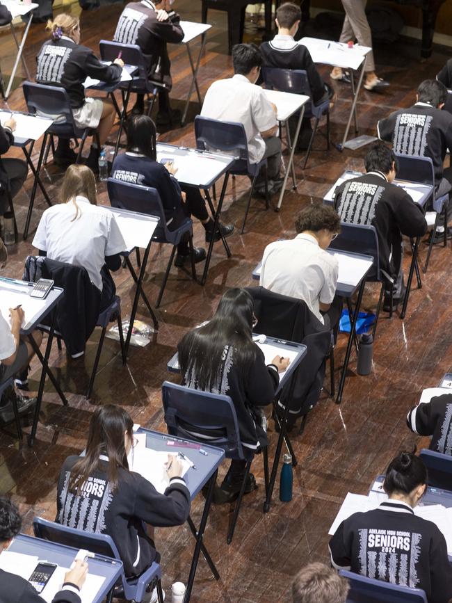 The burden of evidence falls on universities to determine if students are cheating. Picture: Brett Hartwig