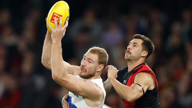 Ben McKay was impressive against Essendon, picking up six coaches votes. Picture: Getty Images