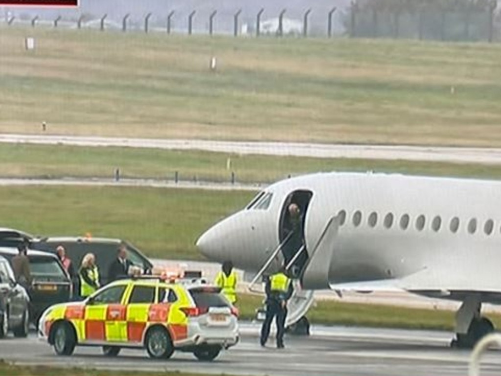 The royals arrive in Scotland. Picture: Supplied