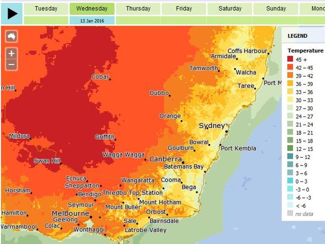 Sydney Weather Heatwave Continues With Temperatures To Reach 39c