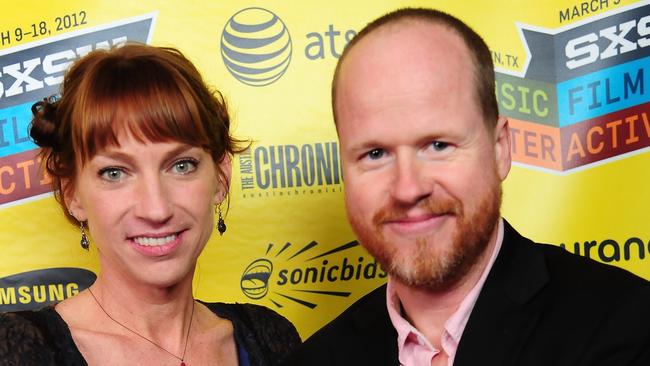 Whedon and Kai Cole in 2012. Picture: Getty
