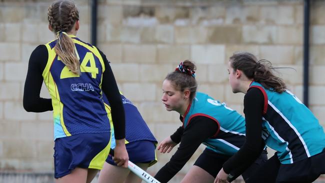 Top youngsters competing at the NSW U15 state hockey championships. Pic: ClickInFocus