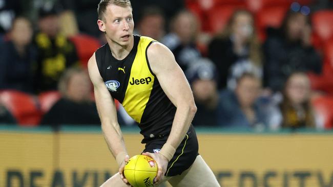 Richmond star Dylan Grimes was also harassed by another Essendon fan, who was let off without conviction. Picture: Michael Klein