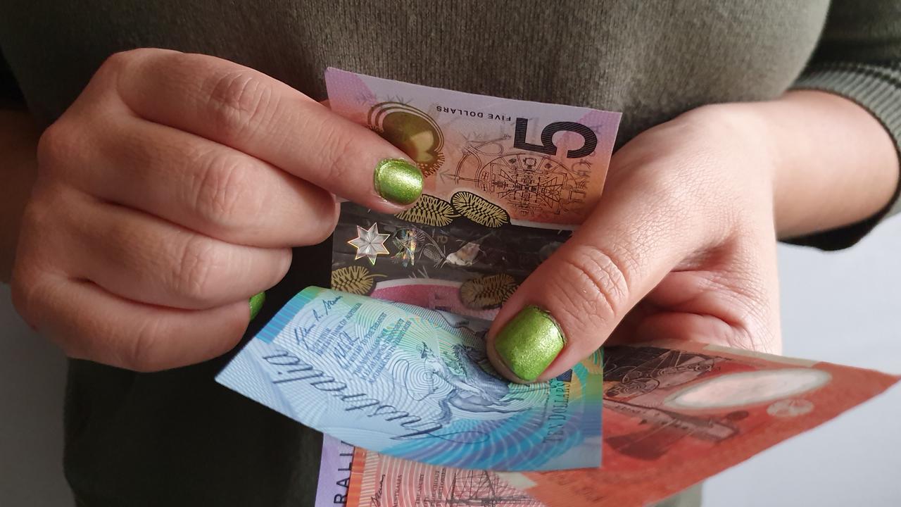 The majority of Australians are concerned about a cashless society. Picture: istock
