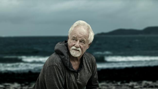 Geoff Mercer on Great Keppel Island. Picture: Justine Walpole