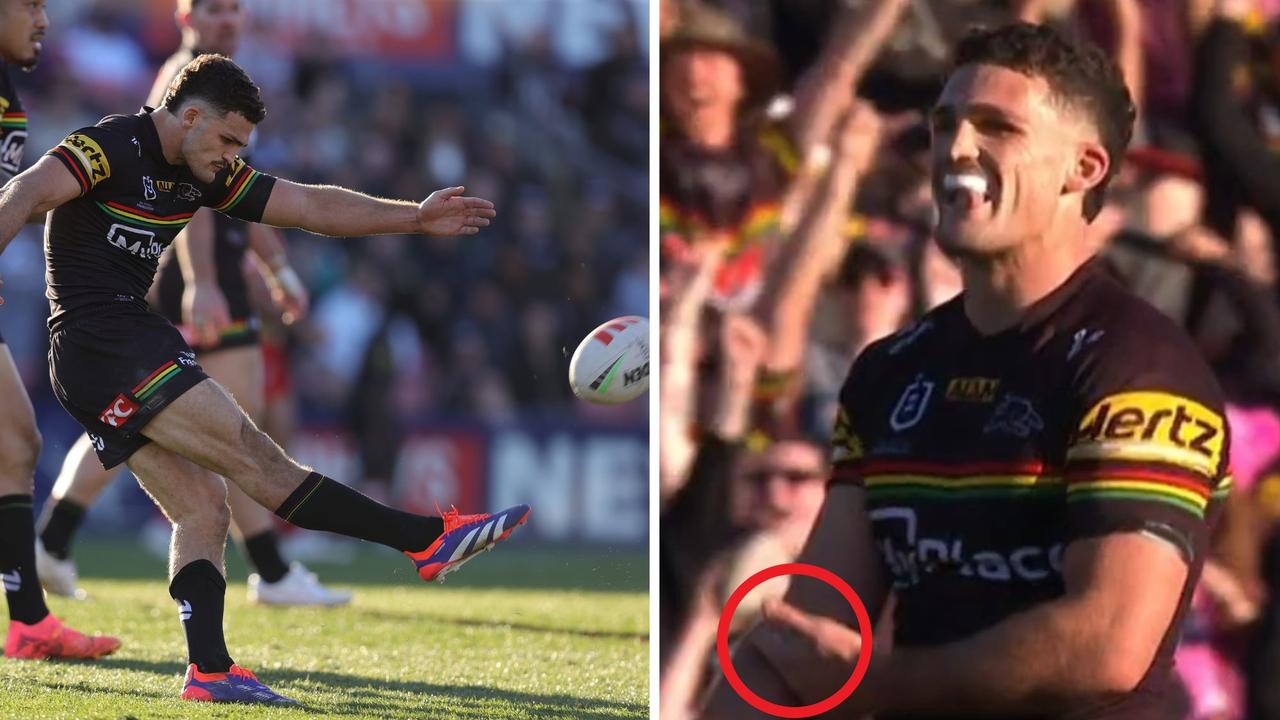 Nathan Cleary, you freak! Photo: Fox Sports and Getty Images