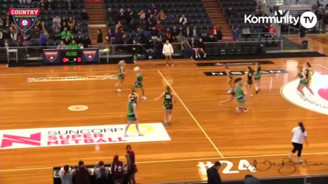 Replay: Netball SA Country Championships Day 1 - Great Southern v Hills (17 and Under)