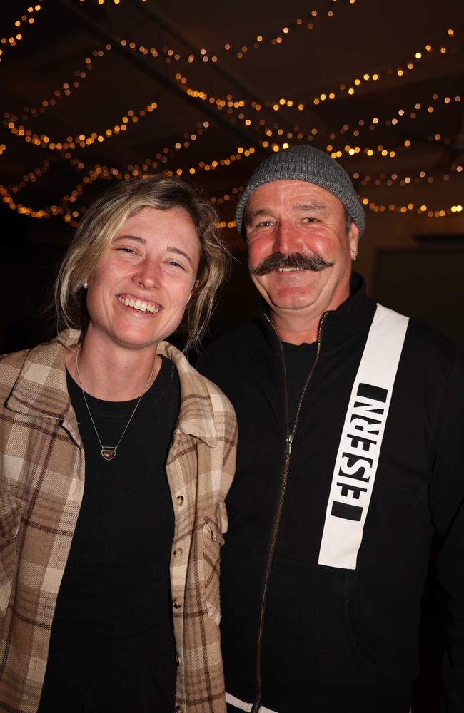 Emily Rose and Roland Mork at the Save the Waves Film Festival at Tom Atkin Hall for Gold Coast at Large. Picture, Portia Large.