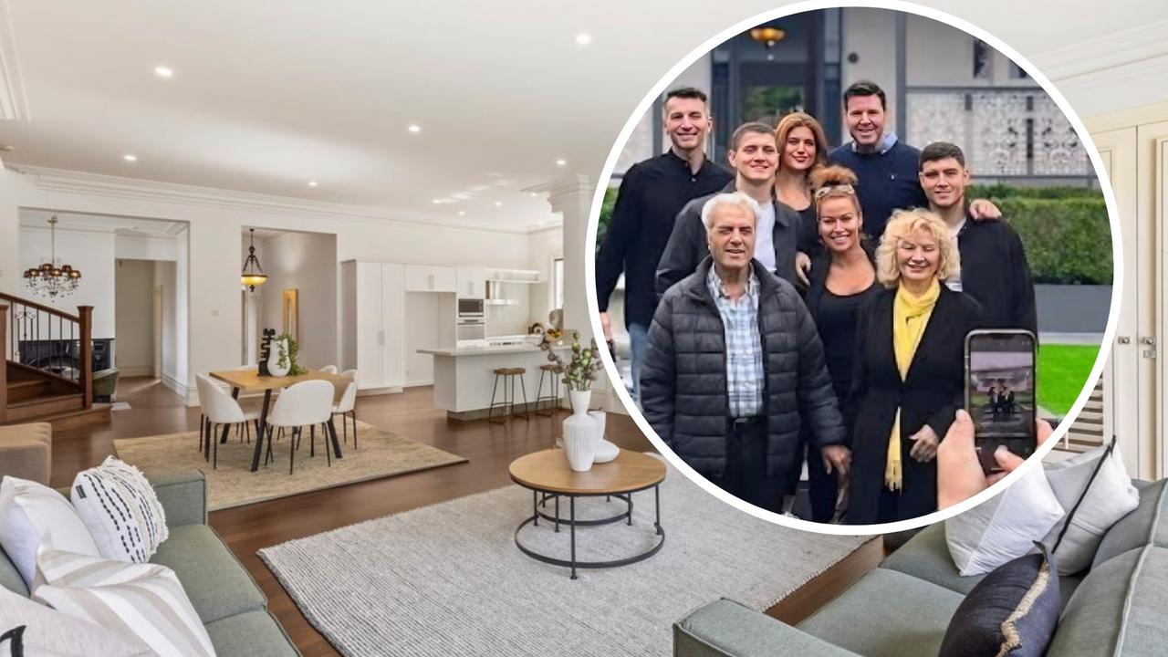 This Camberwell Victorian sold for $4.298m after four families competed at a rain-soaked indoor auction.
