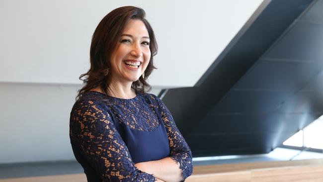 Randi Zuckerberg, sister of Facebook founder Mark and author of Pick Three<i>. </i>Picture: Renee Nowytarger.