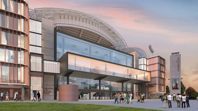 Adelaide Oval Hotel plans and designs approved by the State Commission Assessment Panel. Picture: SCAP