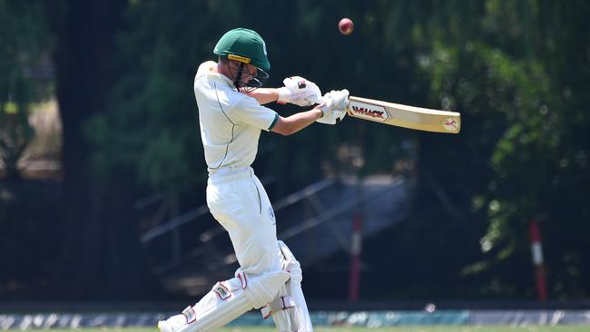 Brisbane Boys College batsman Ryan Atley, 2023. Picture, John Gass