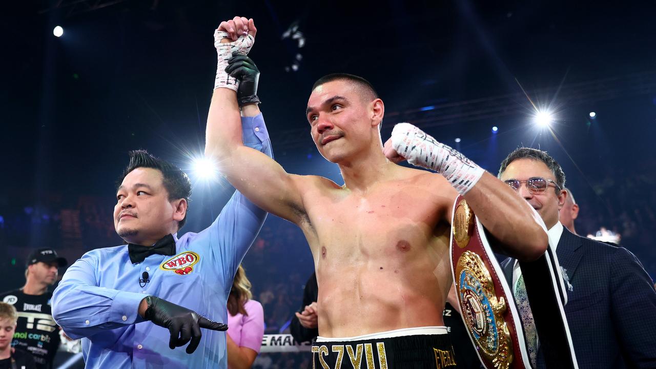 Tim Tszyu was too good for Carlos Ocampo. (Photo by Chris Hyde/Getty Images)