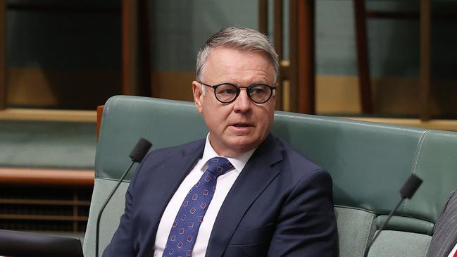 Joel Fitzgibbon during Question Time in the House of Representatives in Parliament House in Canberra. Picture: NCA NewsWire / Gary Ramage