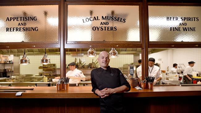 Head chef Luke Brabin. Picture: Naomi Jellicoe