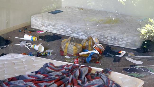 It’s believe homeless people have been staying at derelict homes in Budds Beach. Picture: Tertius Pickard