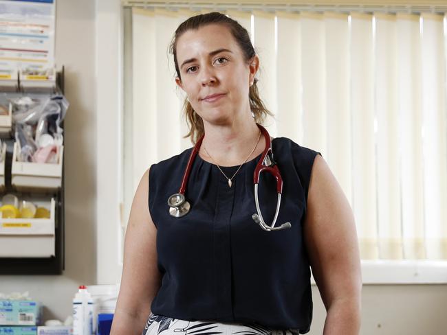 Australian Medical Association vice president Dr Danielle McMullen. Picture: Jonathan Ng