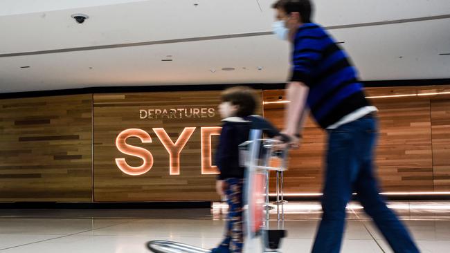 Sydney Airport’s board remains hopeful of better times ahead after knocking back a second offer from an alliance of infrastructure and pension funds. Picture: NCA NewsWire/Flavio Brancaleone