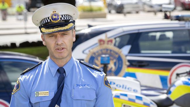 Assistant Commissioner Jonathan Higgins. Picture: Chris Kidd