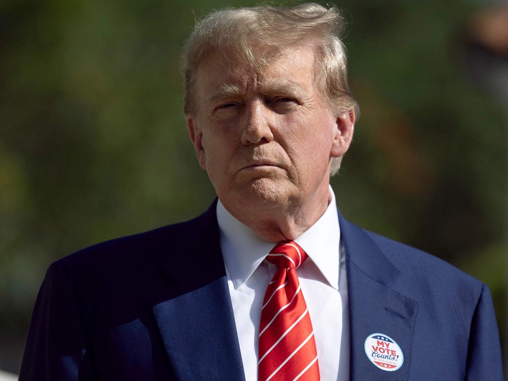 Former US president Donald Trump has made the border the top issue in his re-election campaign. Picture: Joe Raedle (Getty Images)