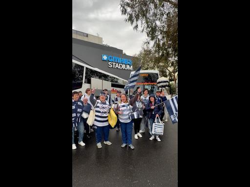 Cats fans heading to Adelaide for AFL final