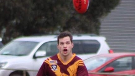 Riley Morrow kicked an important goal in the third for Warrack. Photo: Warrack FNC.