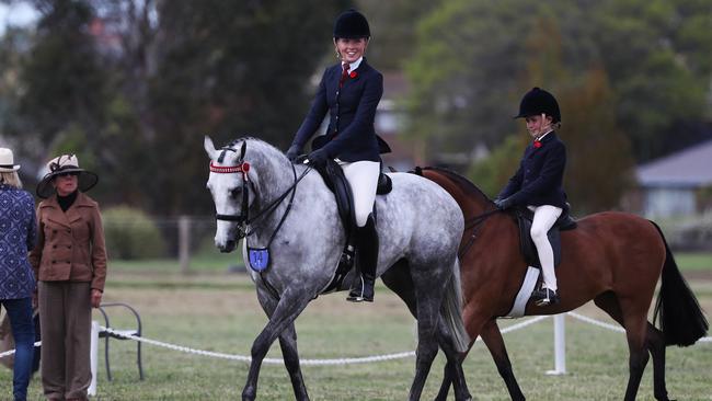 Ava Halloran, 16, of Geelong, good friend of Sarah Rose Beltz, rides Sarah’s horse Just an Enigma.Picture: NIKKI DAVIS-JONES