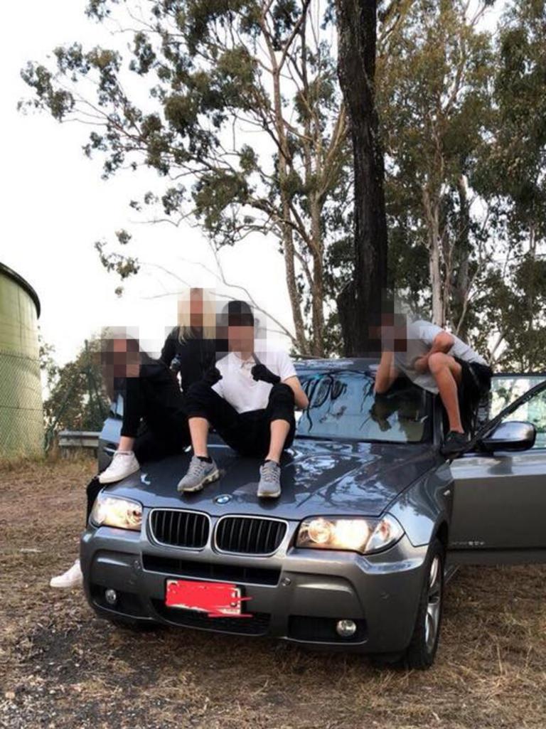 Jordan Doolan (white shirt) alleged to be a member of the Southside gang – Photo Supplied Facebook Copyright Unknown.