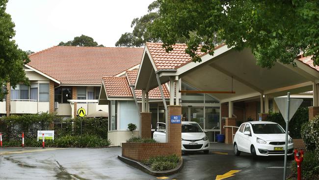 The Dorothy Henderson Lodge, where a case of coronavirus has been confirmed, is located next to the university. Picture: John Appleyard